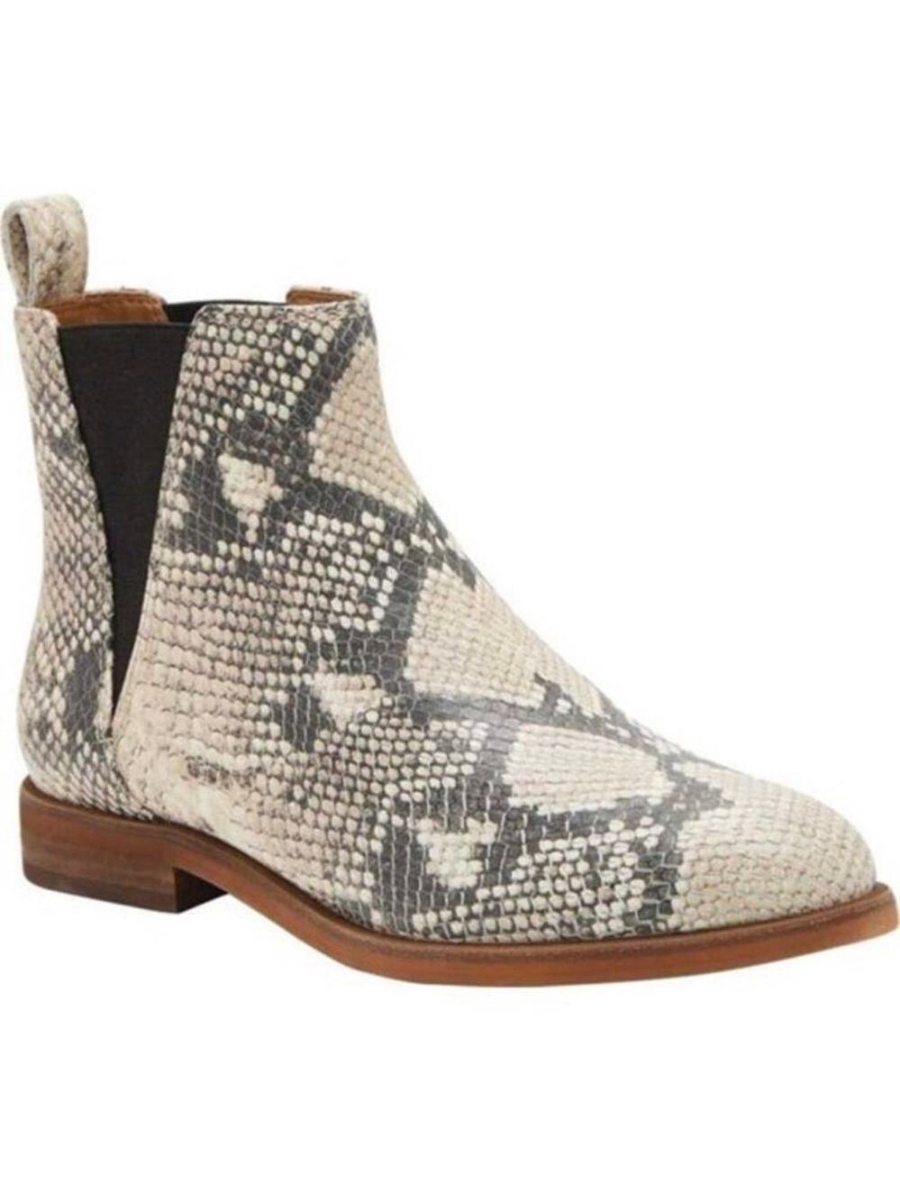 Women’s Lucky Brand Haylia Snake Print Boots 6.5 US!